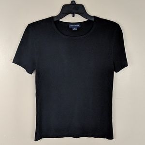 Ann Taylor 100% Silk T-Shirt Womens Medium